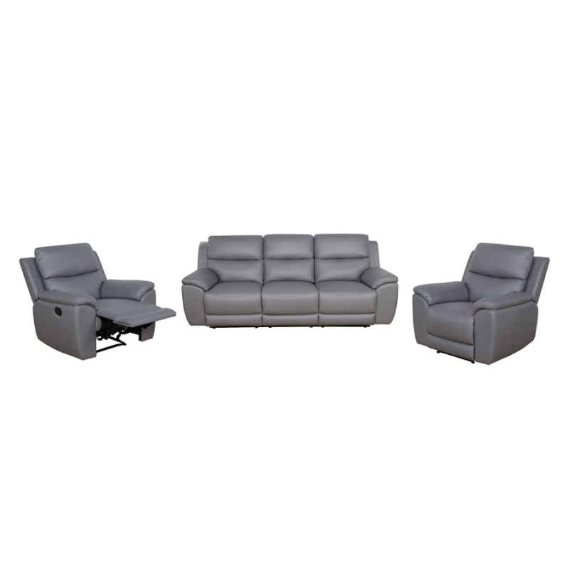 3 Piece Recliner Lounge Set Santa Monica
