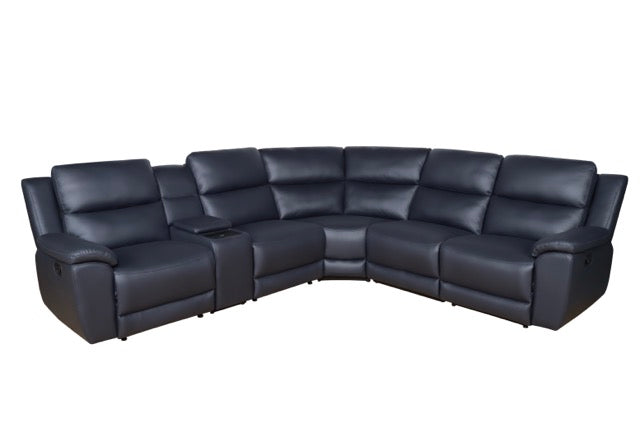 Santa Monica Corner Modular with Manual End Recliners