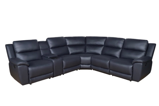 Santa Monica Corner Modular with Manual End Recliners